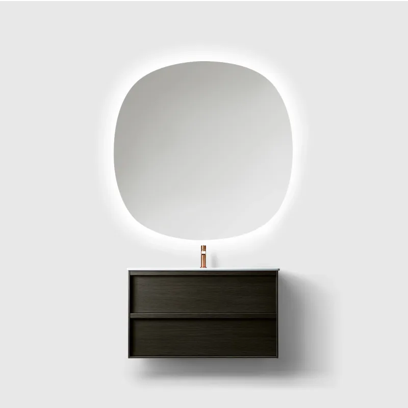Haven M2 oval 80-120 cm speil med belysning