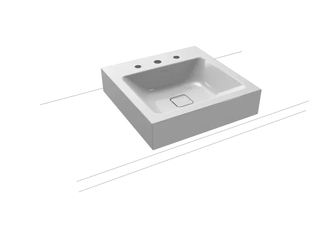 Hovedbilde Kaldewei CONO Mod 3077 Toppmontert Servant, 50x50 cm, Manhattan, 3 ...