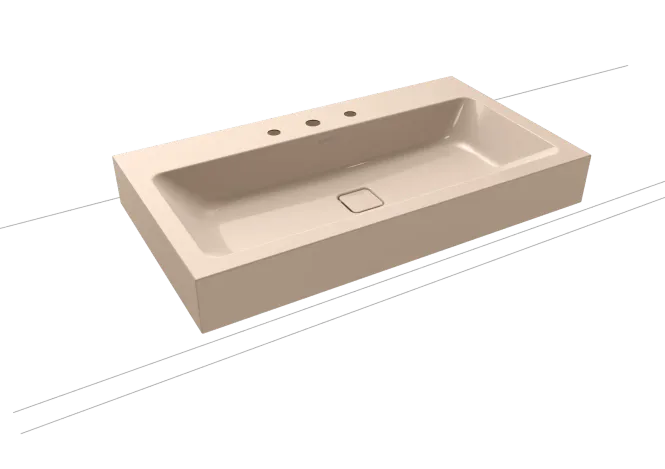 Hovedbilde Kaldewei CONO Mod 3086 Toppmontert Servant, 90x50 cm, Bahama Beige, 3 ...