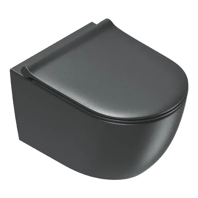 Hovedbilde Catalano Sfera Vegghengt Toalett Silentech 50 cm  - Matt sort