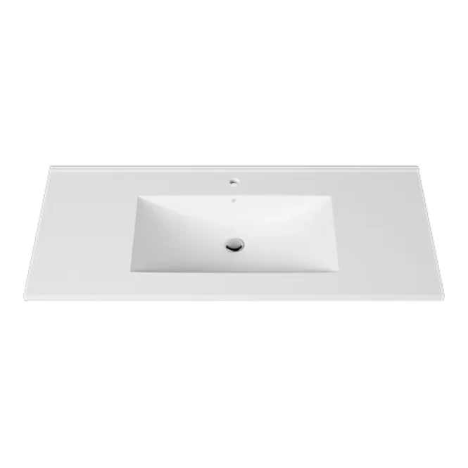 Hovedbilde FossBad Bris Enkel Møbelservant 61-121 cm - Porselen