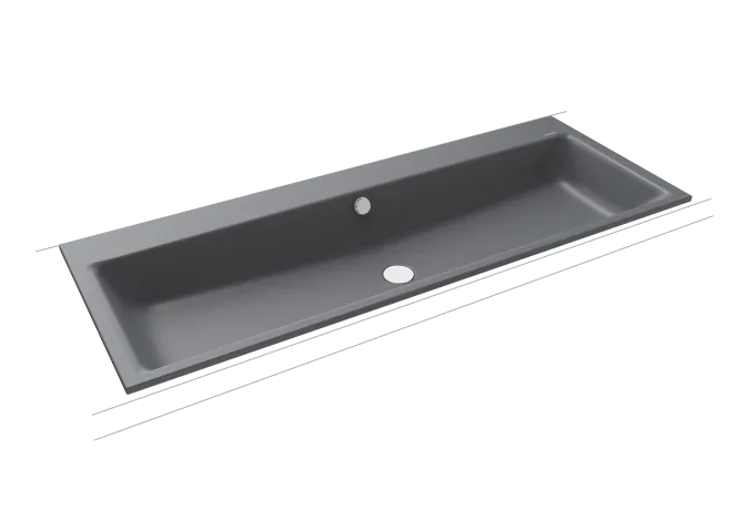 Hovedbilde Kaldewei PURO Mod 3169 Nedfelt Servant, 120x46 cm, Cool Grey 70, 0 ...