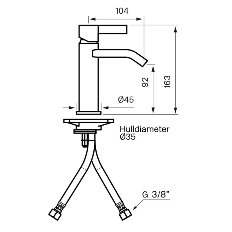 Tapwell ARM071 Servantbatteri