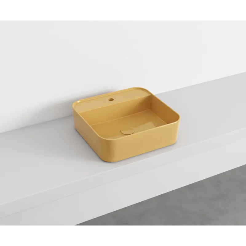 Cielo Shui Comfort firkantet servant 44x43 cm vegg/topp