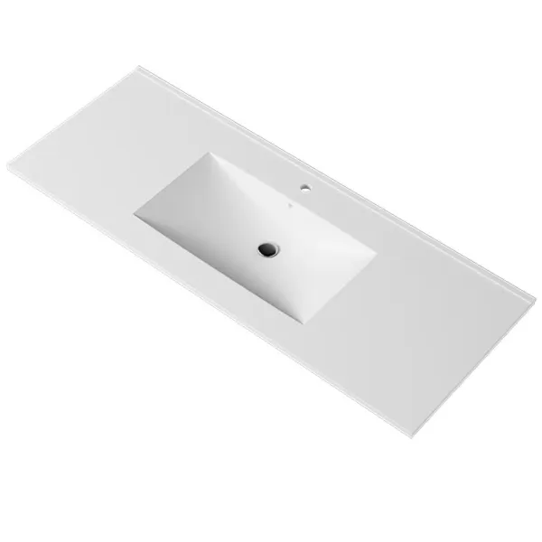 Hovedbilde FossBad Bris Enkel Møbelservant 61-121 cm - Porselen