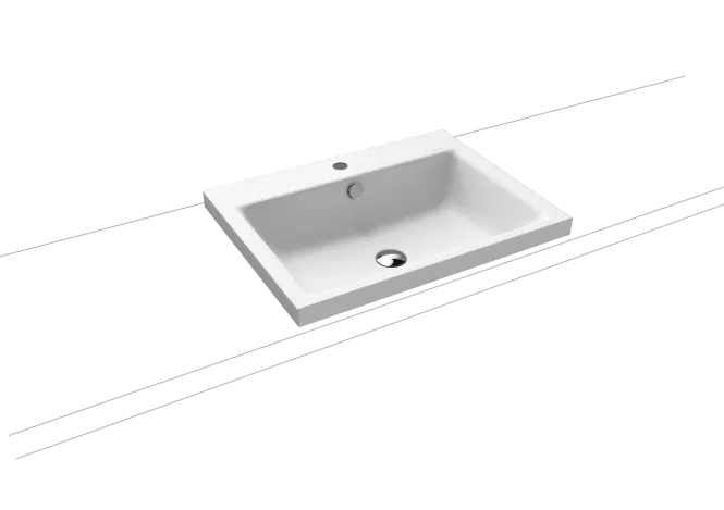 Hovedbilde Kaldewei PURO Mod 3154 Toppmontert Servant, 60x46 cm, Alpine White ...