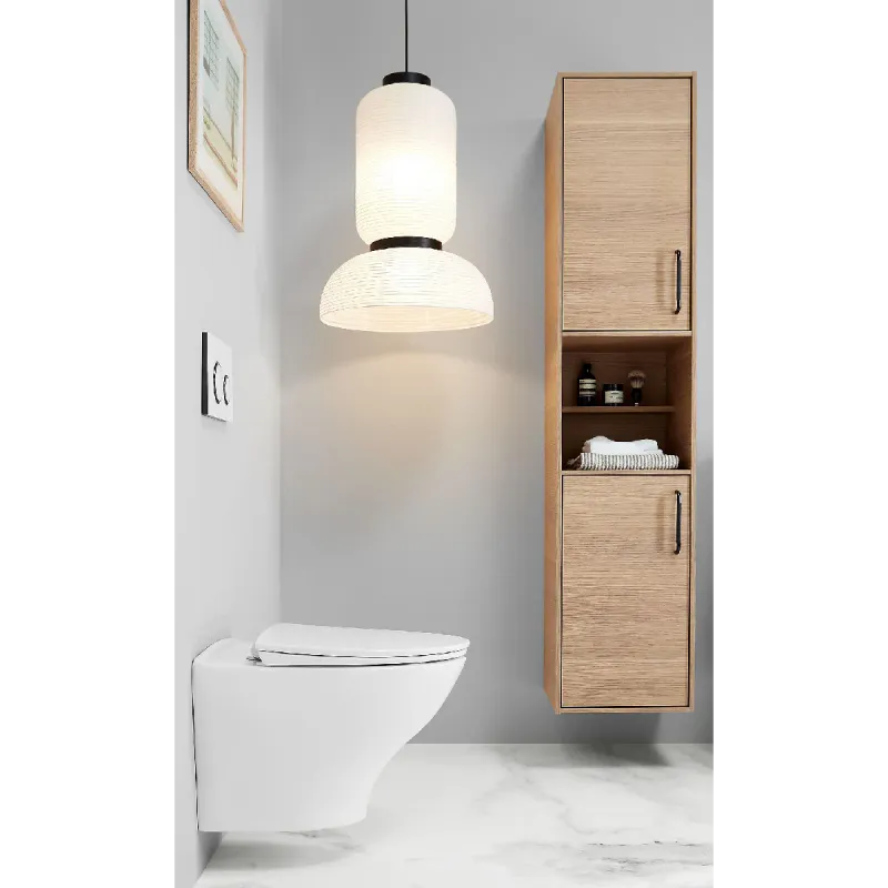 Porsgrund Glow 66 Rimfree Vegghengt Toalett