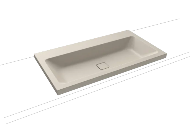 Hovedbilde Kaldewei CONO Mod 3084 Toppmontert Servant, 90x50 cm, Warm Grey 10, 0 ...