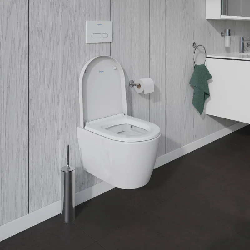 Duravit Me by Starck 48 cm Rimless Vegghengt Toalett - Hvit