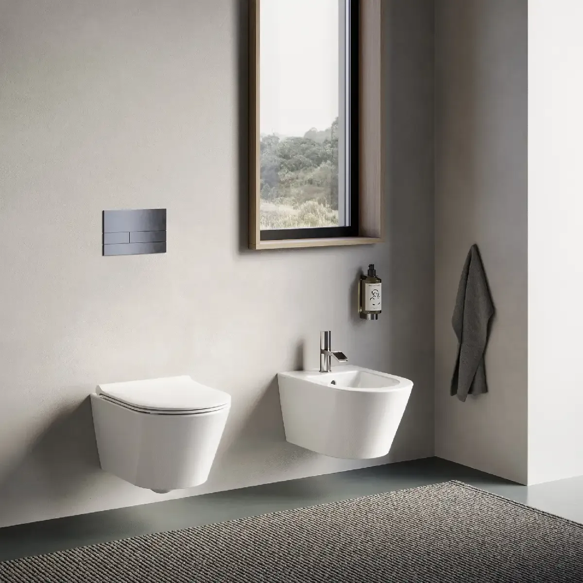 Catalano Zero 55 cm Vegghengt Bidet